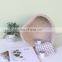new design heart shape rattan wicker kids storage basket baskets