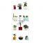 4 tier plant Hanging Shelves Transparent Wall floating shelf acrylic Displays Storage Rack