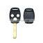Replacement 3 Button Remote Car Key Shell Housing Cover Fob Fit For Honda CRV Fit Insight Auto Key