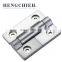 JL256 ZDC Matt Chrome Plated Torque Hinges With SS Spacer & Pin