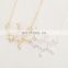 925 Sterling Silver Chemical Structure Molecule DNA Necklaces