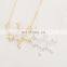 925 Sterling Silver Chemical Structure Molecule DNA Necklaces