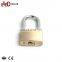 Hight Quality 76mm Long Shackle Brass Pad Lock Safety Padlock