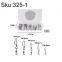 JOHNCOO High Quality Wholesale Fishing Snap Swivel Stainless Steel Snap Swivel Rolling Swivels Kits