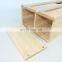 Wrap Dispenser with Cutter and Label Plastic Wrap Aluminum Foil and Wax Paper Dispenser for Kitchen Drawer Bamboo Roll Organizer