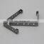 Custom Stamping Parts Steel Bracket for Doors And Windows Accessories