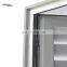 AS2047 standard custom adjustable grey aluminium or glass single hinged louver louvered door