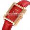 New arrival lady watch quartz custom wholesale women wristwatch leather brown fashion girl