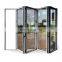 Australian Standard Aluminum Corner Bi folding Doors Building Materials AS/NZS2047 AS/NZS2208 & AS/NZS1288