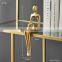 Abstract Resin Statue Golden Miniatures Modern Home Decoration Bookshelf Decoration Accessories Christmas Decorations Gifts