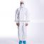 Disposable Microporous Coverall With Hood For Personal Safety