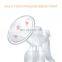 Best Selling Breast Milk Pump Massage Silicone Portable Manual Breast Pump