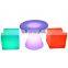 led bar furniture rentals party tables rgb light cube bar tables hookah vip seating