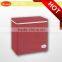 LED Portable Commercial solid Door Top Open solid Door Deep Chest Freezer