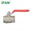 IFAN Customized Female Threaded 2Pc Ball Valve1/2 3/4 1 2 Inch Brass Ball Valves