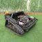 radio controlled lawn mower, China tracked remote control lawn mower price, slope mower for sale