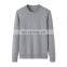 100% Cashmere Women's Casual Winter Sweater Round O-Neck Solid Pattern Thick Knit with Front Logo