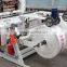 Fully automatic high speed plastic shopping t-shirt bag making machine