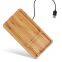 Multi-in-one Multi-functional Wireless Charger with Bamboo Storage Box Efficient Charging Mobile Phone Charging Items Store Neat