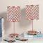 Bedroom Crystal Desk Lamp Touch Dimming Dual USB Charging Lamp