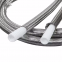 Corrugated PTFE Tube with High Temperature Chemical Resistant Pipe for Industrial Systems