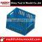 Solid stackable plastic crate moulding