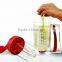 Pancake machine mixes dispenses directly to the griddle