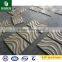 beige marble wall stone, CNC carving tiles, wave grain natural stone