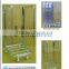 Industrial nesting wire mesh roll cage trolley