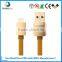 Alibaba wholesale gold kingdom TPE Copper double sided usb cable mobile charger cable for iphone5 iphone6