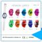 Lady sports latest design silicone watch interchangeable silicone strap watch