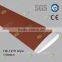 Beige Vinyl Wall Protection Guard with 125mm Width in Wood Color
