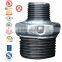 Galvanized thread screw nipple