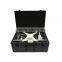 Black aluminum trolley case for DJI Phantom 4