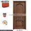 Guangzhou Flat Wood Black Walnut Carved Interior Door