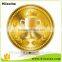 custom metal coin Wholesale gold plated coins