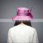100% purple sinamay church hats