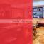 2014 new plastic transparent color red film