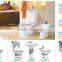 color ceramics sanitary ware set and color bathroom set_two piece toilet