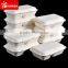 Compostable clamshell sugarcane pulp take away box                        
                                                Quality Choice