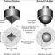 YIYAN hardness indenter rockwell, vickers, brinell hardness indenter ball indenter for hardness tester use