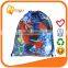 Recycled polyester drawstring bag with high quality