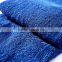 factory supply customized cotton plain hooks sports blue golf towel