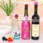 wholesales cheaper logo design silicone wine stopper