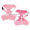 Breathable Printed Mesh Padded Puppy Small Dog Pet Harness Vest Clothes Various Style