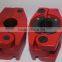 square single bolt polished rod clamp
