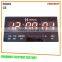 3" Led Calender Wall Clock With Temperature And Week