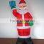 DJ-XT-24 inflatable santa claus making music festival supplies chrismas patio decoration