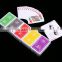 Custom Hot selling Casino Playing Cards Colorful weighted playing cards Glossy casino poker cards ---DH20548