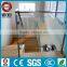Decorative indoor staircase tempered glass railing designs supplier